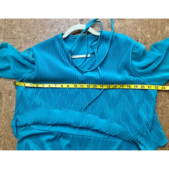 Cutest Blue Vtg Dress - Picture 6 of 7